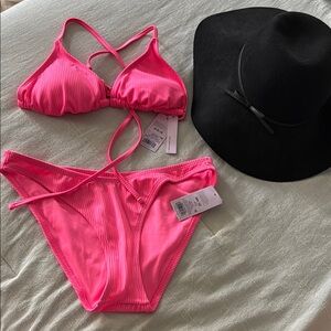 Vibrant Pink Bikini Set